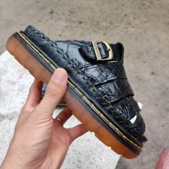 [DÉP DOCTOR] Da cá sấu phiên bản màu đen dễ phối đồ!