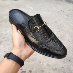 Giày sục Da bắp đà điểu có vân rất đẹp!