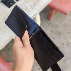 Ví KẸP TIỀN size nhỏ 8.5*11.5 cm. Gai lưng cá sấu rất đẹp!
