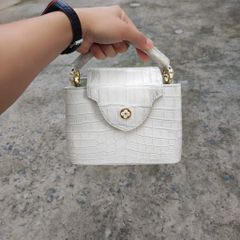 Túi da cá sấu bạch tạng thiết kế Đẳng cấp thực sự!