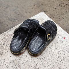 [DÉP DOCTOR] Da cá sấu phiên bản màu đen dễ phối đồ!