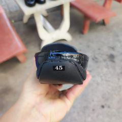 Giày sục nam Da bụng cá sấu có phối phụ kiện đẹp nhẹ nhàng!