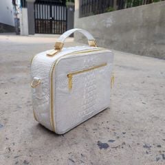 Cặp nam cá sấu bạch tạng PHIÊN BẢN HÌNH HỘP nam tính. Size tầm trung dễ dùng!