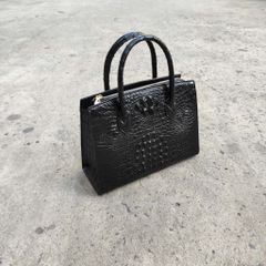 Túi xách nữ Da cá sấu làm thủ công. Size lớn 30cm!