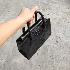 Túi xách nữ Da cá sấu làm thủ công. Size lớn 30cm!