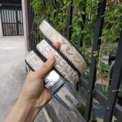 [HÀNG HIẾM.. ] Thắt lưng cá sấu Bạch tạng đan thủ công siêu chất!