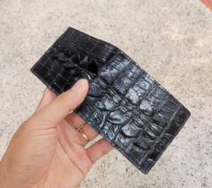 Ví cá sấu 2 mặt Size NHỎ 10.5*8.5 cm. Gai đuôi cá sấu rất bền!