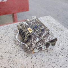Túi nữ mini có dây đeo rất đáng yêu. DA CÁ SẤU NGUYÊN THỦY!