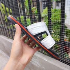Dép chữ H da bụng cá sấu BẠCH TẠNG siêu bền!