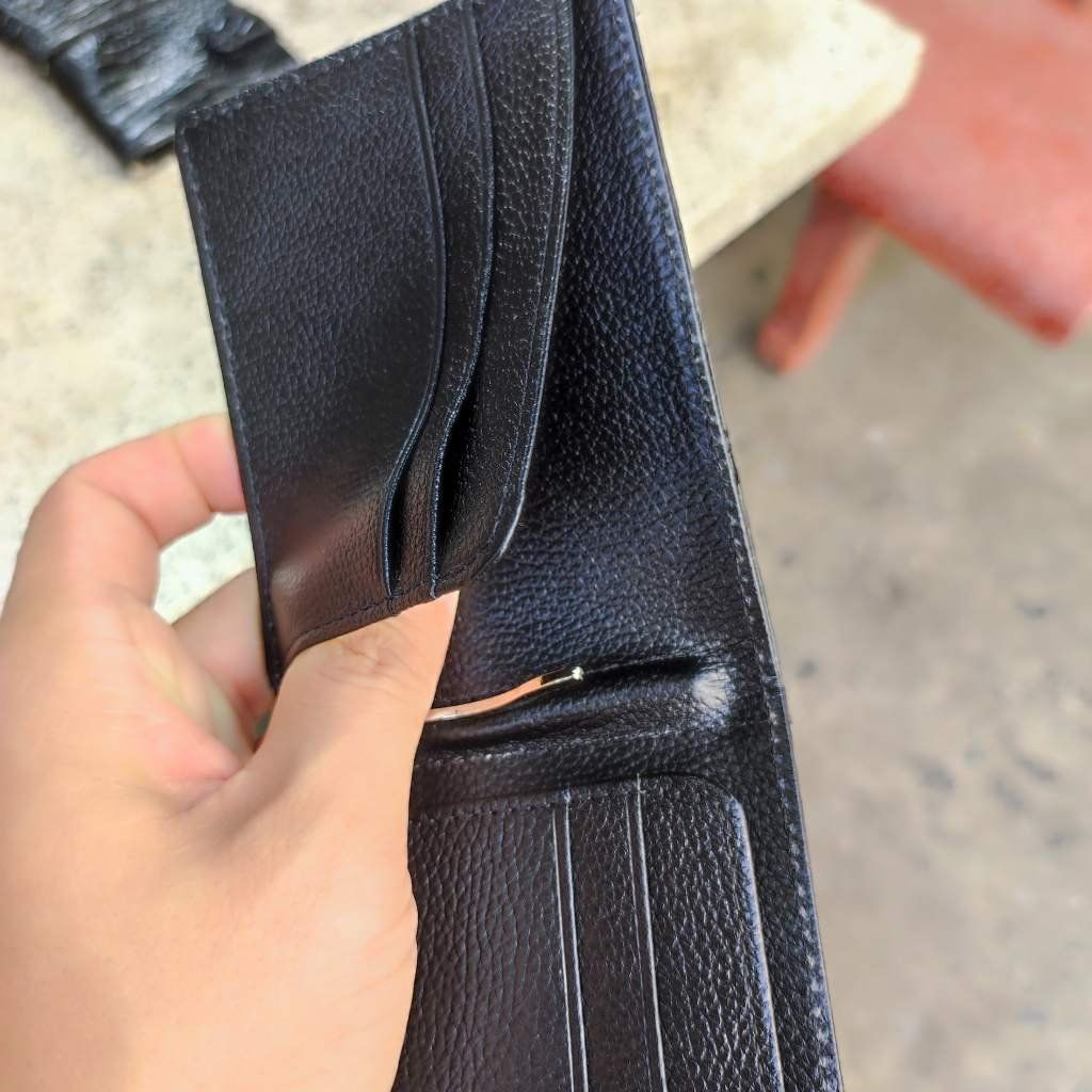 Ví da cá sấu KẸP TIỀN 8.5*11.5 cm. Gù gai cá sấu nhỏ rất đẹp!