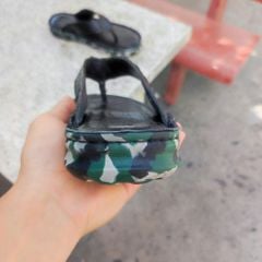 Dép kẹp ĐẾ LÍNH siêu nhẹ. Da cá sấu trơn mềm và bền!