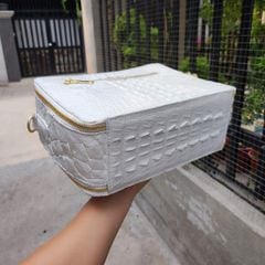 Cặp nam cá sấu bạch tạng PHIÊN BẢN HÌNH HỘP nam tính. Size tầm trung dễ dùng!