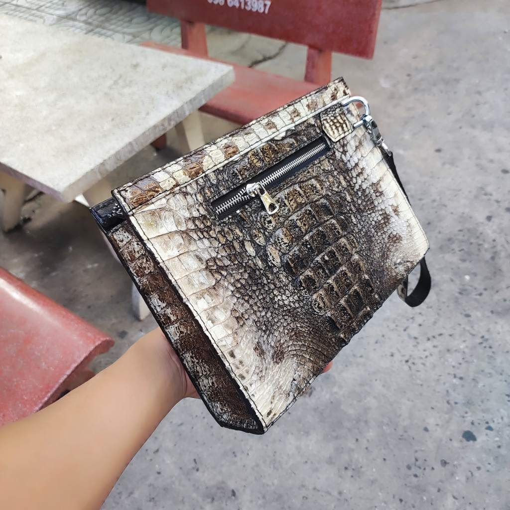 Clutch kẹp nách CÁ SẤU NGUYÊN THỦY rất độc tại Ovenis!