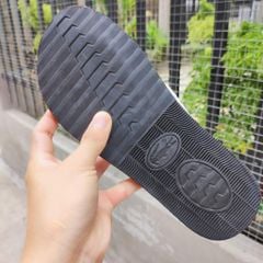 Dép chữ H da bụng cá sấu BẠCH TẠNG siêu bền!