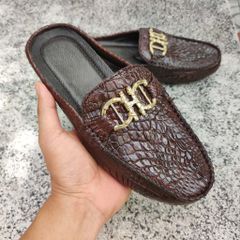 Giày sapo nữ. Da bắp cá sấu có vân đẹp linh hoạt!