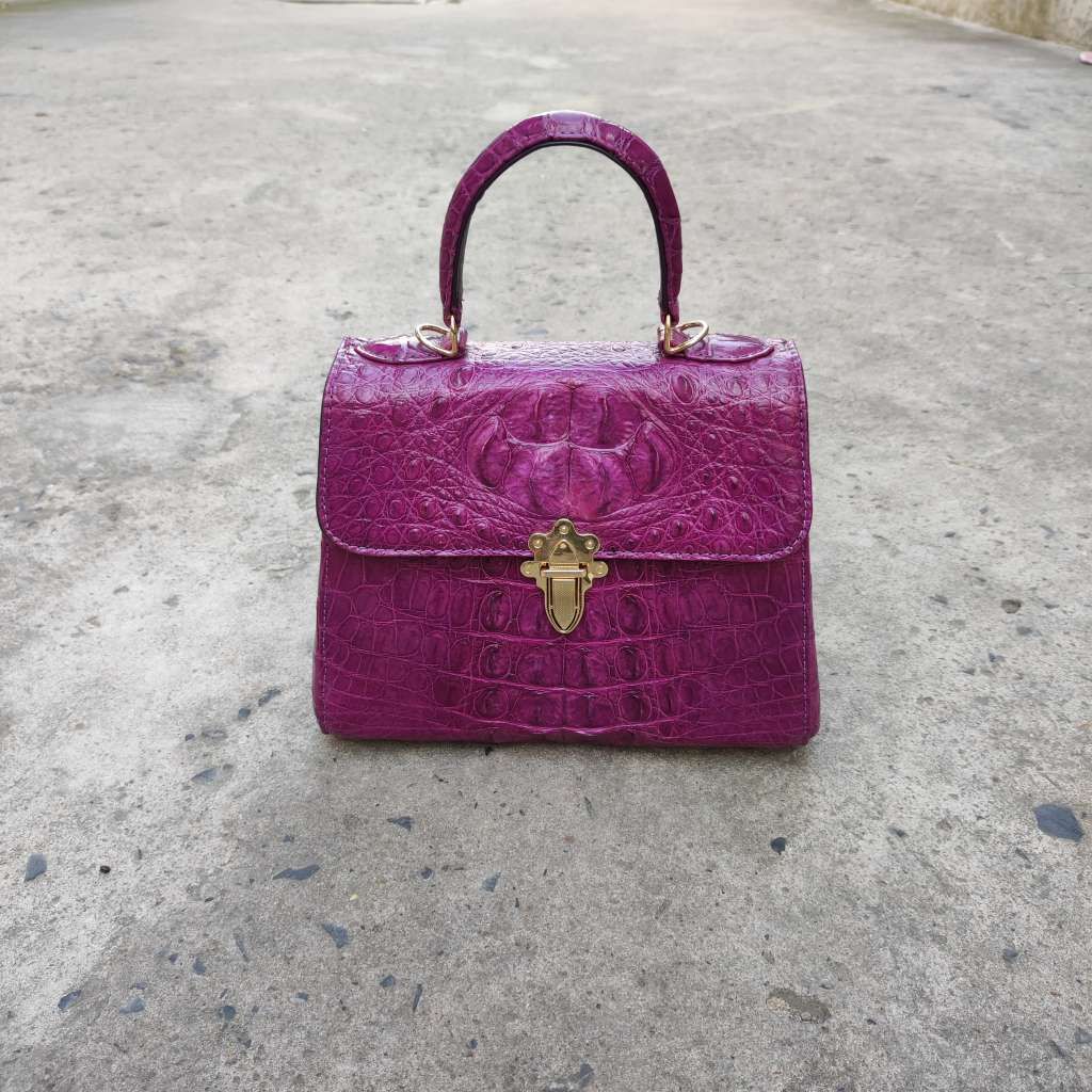 [TÚI NỮ HOÀNG] Túi xách Da cá sấu nữ thiết kế Mới rất sang trọng!