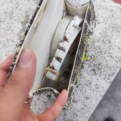 Túi nữ mini có dây đeo rất đáng yêu. DA CÁ SẤU NGUYÊN THỦY!