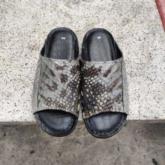 [ĐẸP CHẤT THÔ SƠ MỘC MẠC] Dép da cá sấu nguyên thủy không thuộc màu!