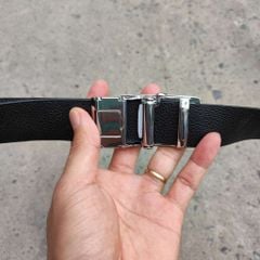 BIG SALE..! Thắt Lưng Cá Sấu CÓ GÙ RẤT ĐẸP TS106B (mặt bạc)