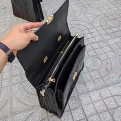 Cặp xách doanh nhân Size lớn có dây đeo. KHÓA 3 SỐ bảo mật!