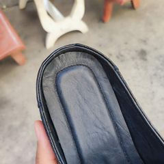 Giày sục nam Da bụng cá sấu có phối phụ kiện đẹp nhẹ nhàng!