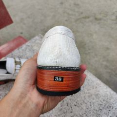 Giày nam da Bụng cá sấu BẠCH TẠNG. Kiểu dáng trẻ trung thời thượng!
