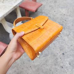 Túi xách nữ Da bụng cá sấu siêu đẹp. Phiên bản có dây đeo!