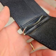 Ví da cá sấu KẸP TIỀN 8.5*11.5 cm. Gù gai cá sấu nhỏ rất đẹp!