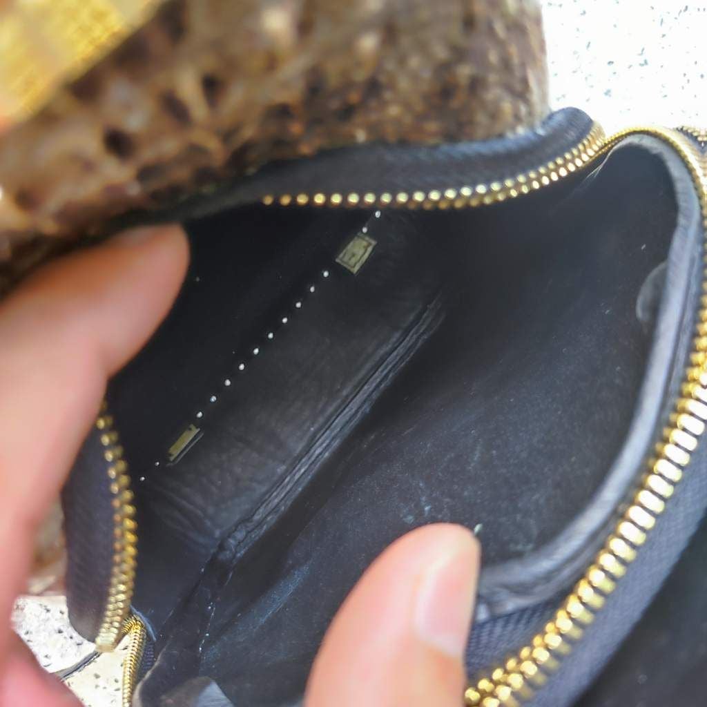 Túi đeo chéo da cá sấu NGUYÊN THỦY đẹp ĐÚNG CHẤT!