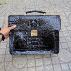 Cặp xách doanh nhân Size lớn có dây đeo. KHÓA 3 SỐ bảo mật!