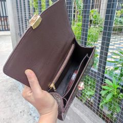 Túi xách nữ DA BỤNG cá sấu đẹp mịn màng. Khóa chống trộm!