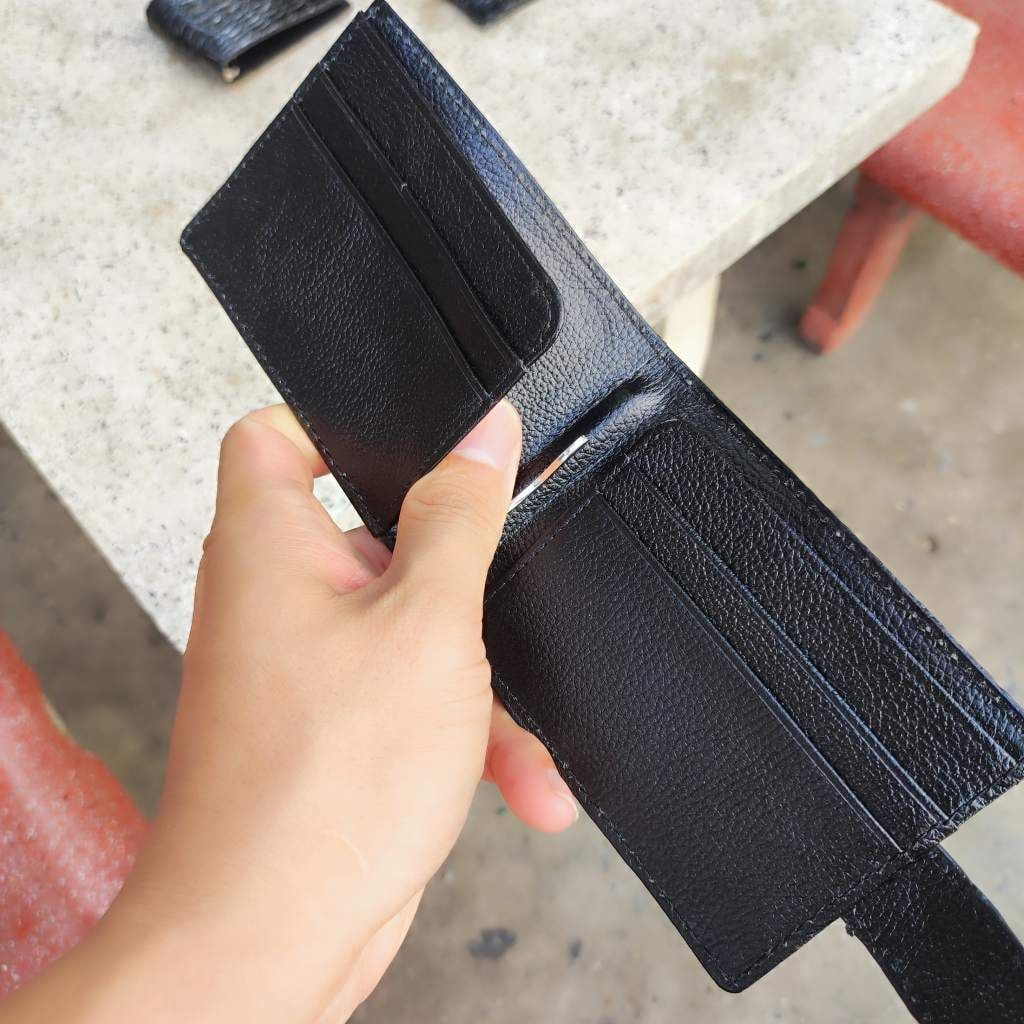 Ví KẸP TIỀN size nhỏ 8.5*11.5 cm. Da bụng cá sấu mềm mịn!