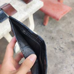 Ví MINI 2 mặt da cá sấu trơn. Size 10.5*8.5 cm gọn nhẹ