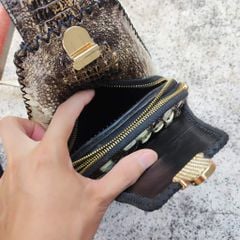 Túi đeo chéo da cá sấu NGUYÊN THỦY đẹp ĐÚNG CHẤT!