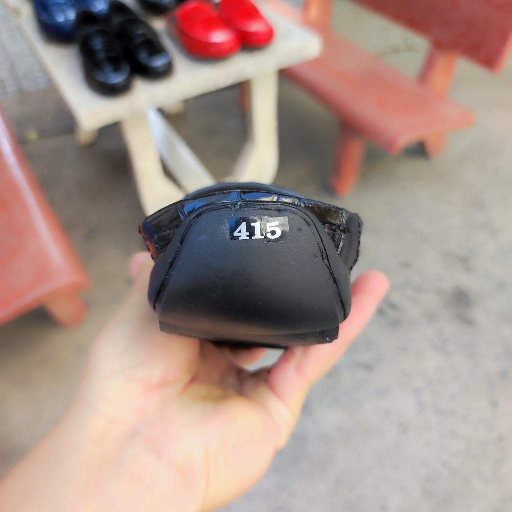 Giày sục nam Da bụng cá sấu có phối phụ kiện đẳng cấp!