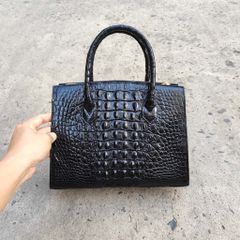 Túi xách nữ Da cá sấu làm thủ công. Size lớn 30cm!