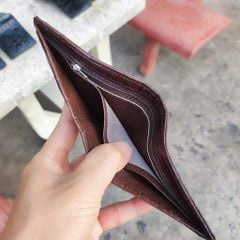 Ví MINI da cá sấu 2 mặt nguyên con. Size 10.5*8.5 cm