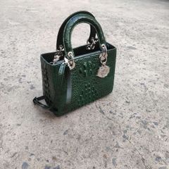 Túi xách nữ da cá sấu Size lớn 28cm. Phiên bản có dây đeo!