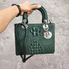 Túi xách nữ da cá sấu Size lớn 28cm. Phiên bản có dây đeo!