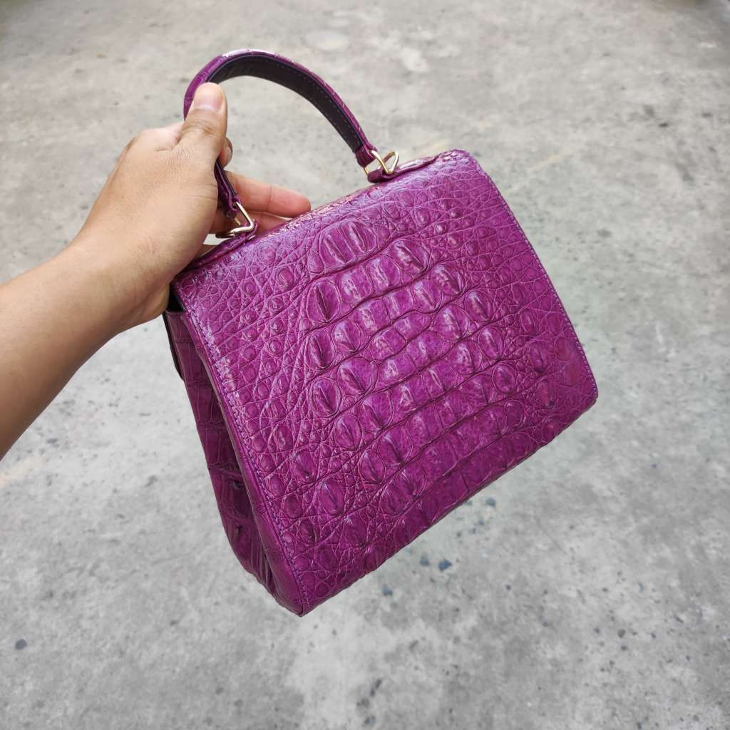 [TÚI NỮ HOÀNG] Túi xách Da cá sấu nữ thiết kế Mới rất sang trọng!