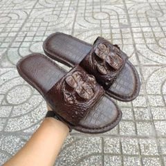 Dép ngang Gù cá sấu rất đẹp! [ĐẾ DA CHẮC CHÂN]