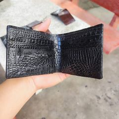 Ví MINI 2 mặt da cá sấu trơn. Size 10.5*8.5 cm gọn nhẹ
