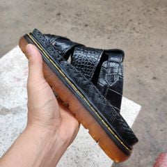 [DÉP DOCTOR] Da cá sấu phiên bản màu đen dễ phối đồ!