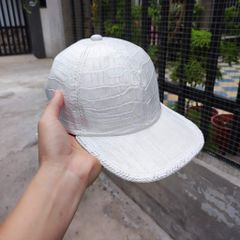 Nón Mũ da cá sấu BẠCH TẠNG. Da bụng mang rất bền!