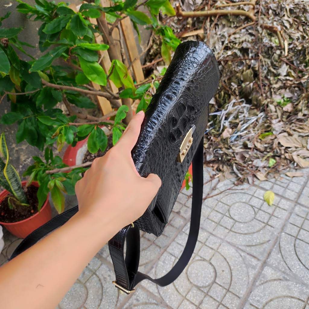 Cặp nam đeo vai. Gù gai cá sấu đẹp đẳng cấp [3 SỐ BẢO MẬT]