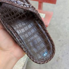 [DÉP KẸP ĐẾ CAO] Da cá sấu trơn mềm dễ mang!