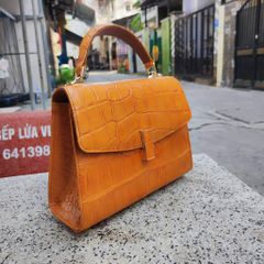 Túi xách nữ Da bụng cá sấu siêu đẹp. Phiên bản có dây đeo!