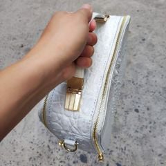 Cặp nam cá sấu bạch tạng PHIÊN BẢN HÌNH HỘP nam tính. Size tầm trung dễ dùng!