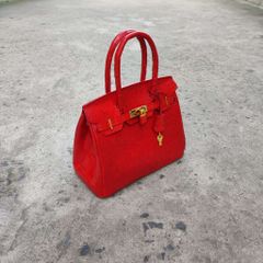 [TÚI DỰ TIỆC] Túi xách nữ Da cá sấu màu đỏ đẹp cao cấp!