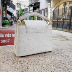 Túi da cá sấu bạch tạng thiết kế Đẳng cấp thực sự!